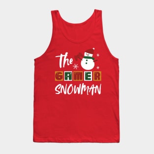 The Snowman Gamer Tank Top